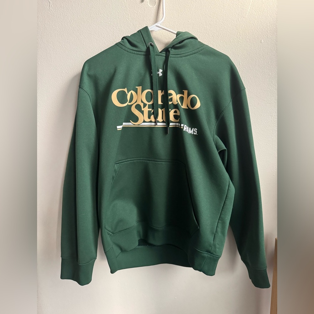 Colorado State University Green Under Armour Hoodie